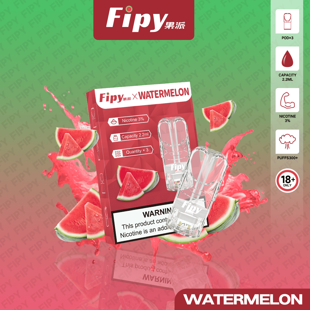 Fipy 果派 一代透明霧化彈｜一代主機通用煙彈｜Relx SP2 通用彈